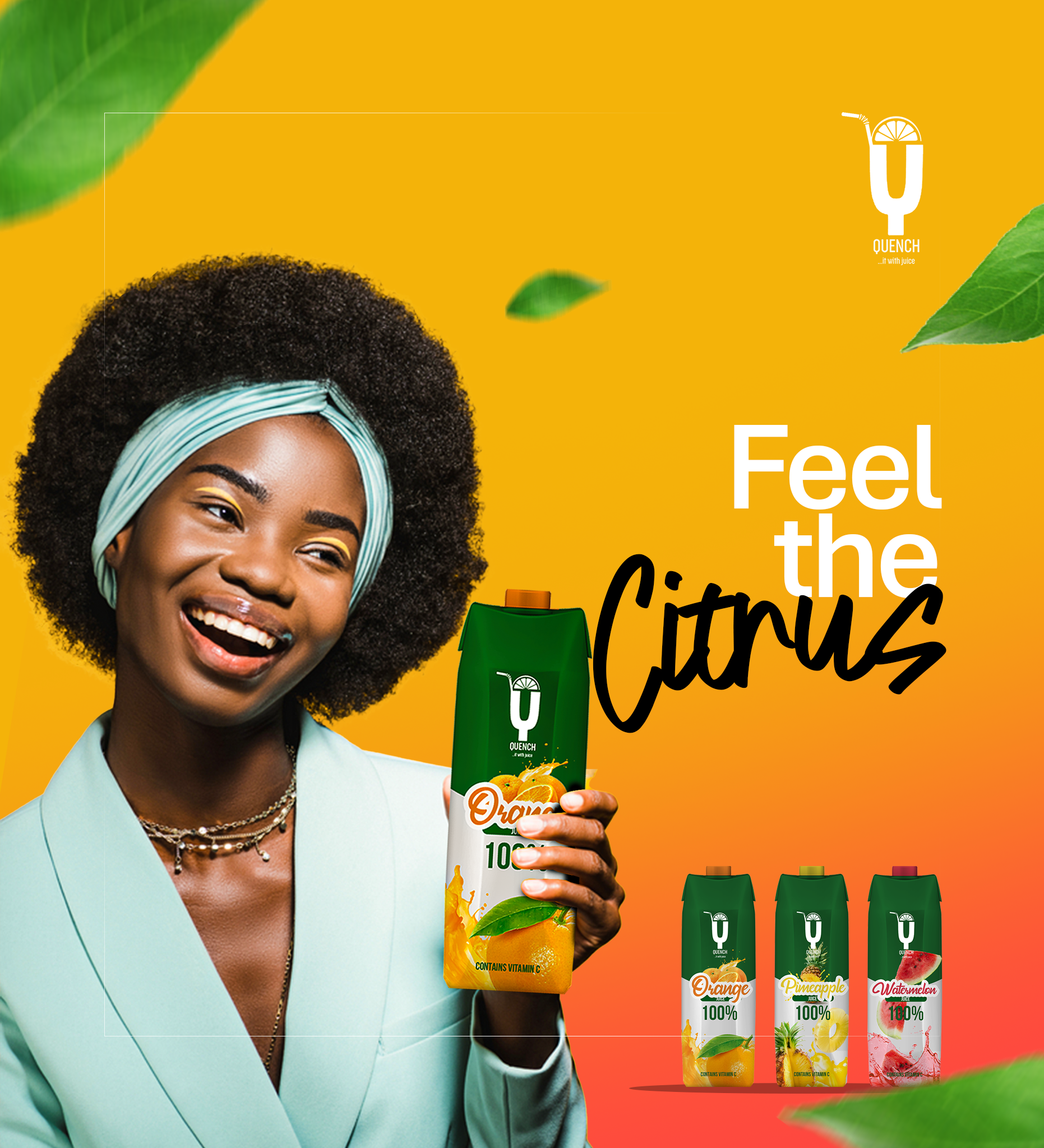 Quench lifestyle marketing visual